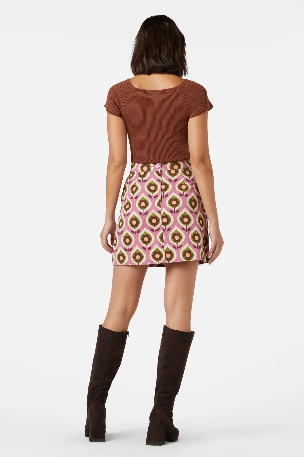 Mary Jane Drill Skirt