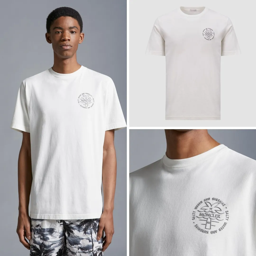 MONCLER  |Plain T-Shirts