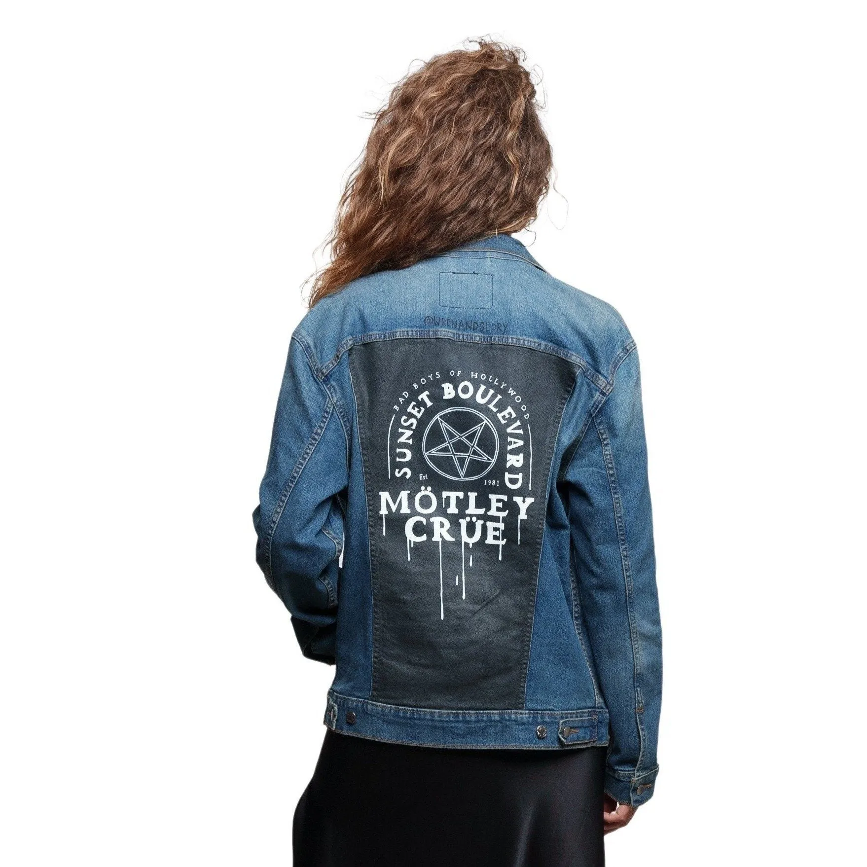 'MOTLEY CRUE' DENIM JACKET - Women