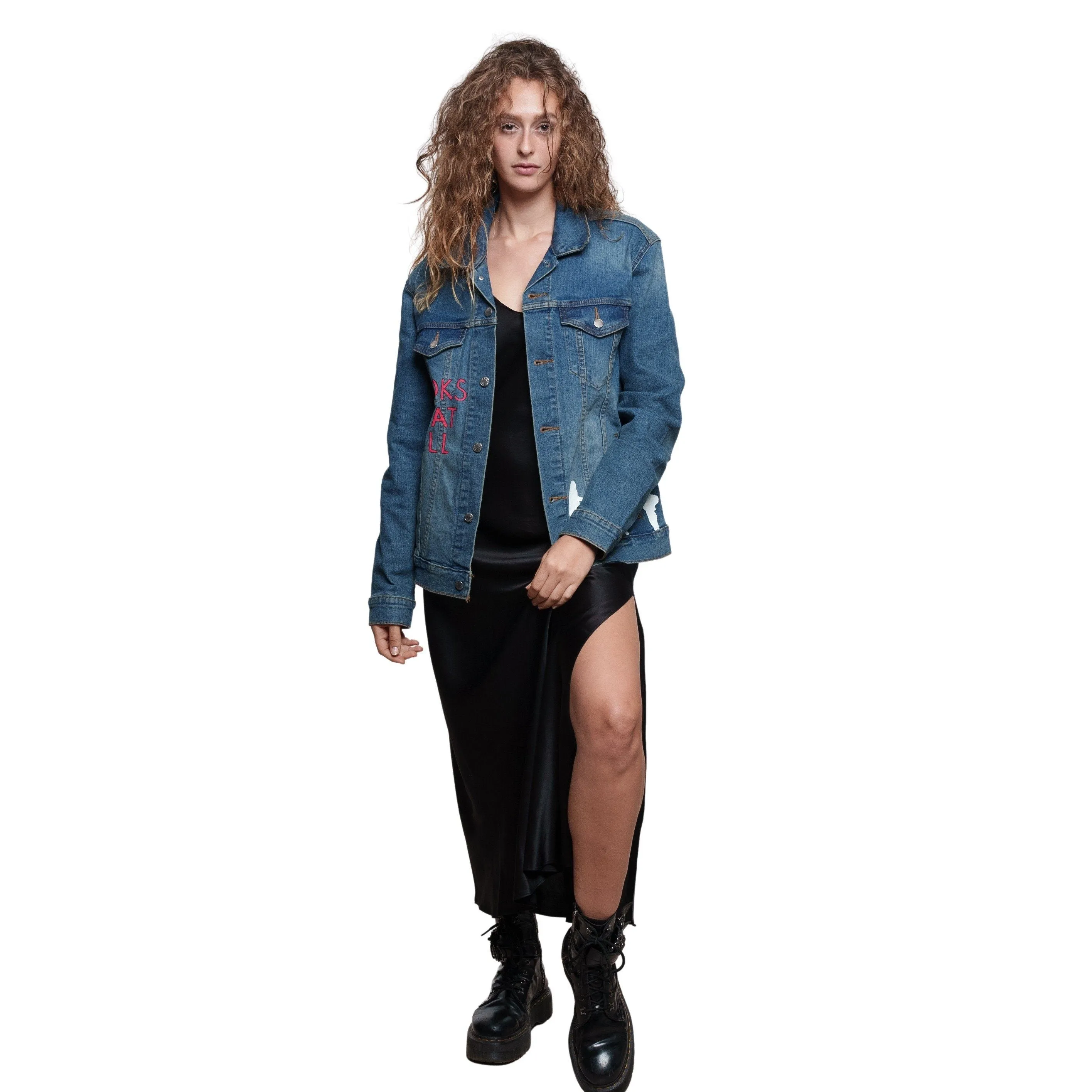 'MOTLEY CRUE' DENIM JACKET - Women