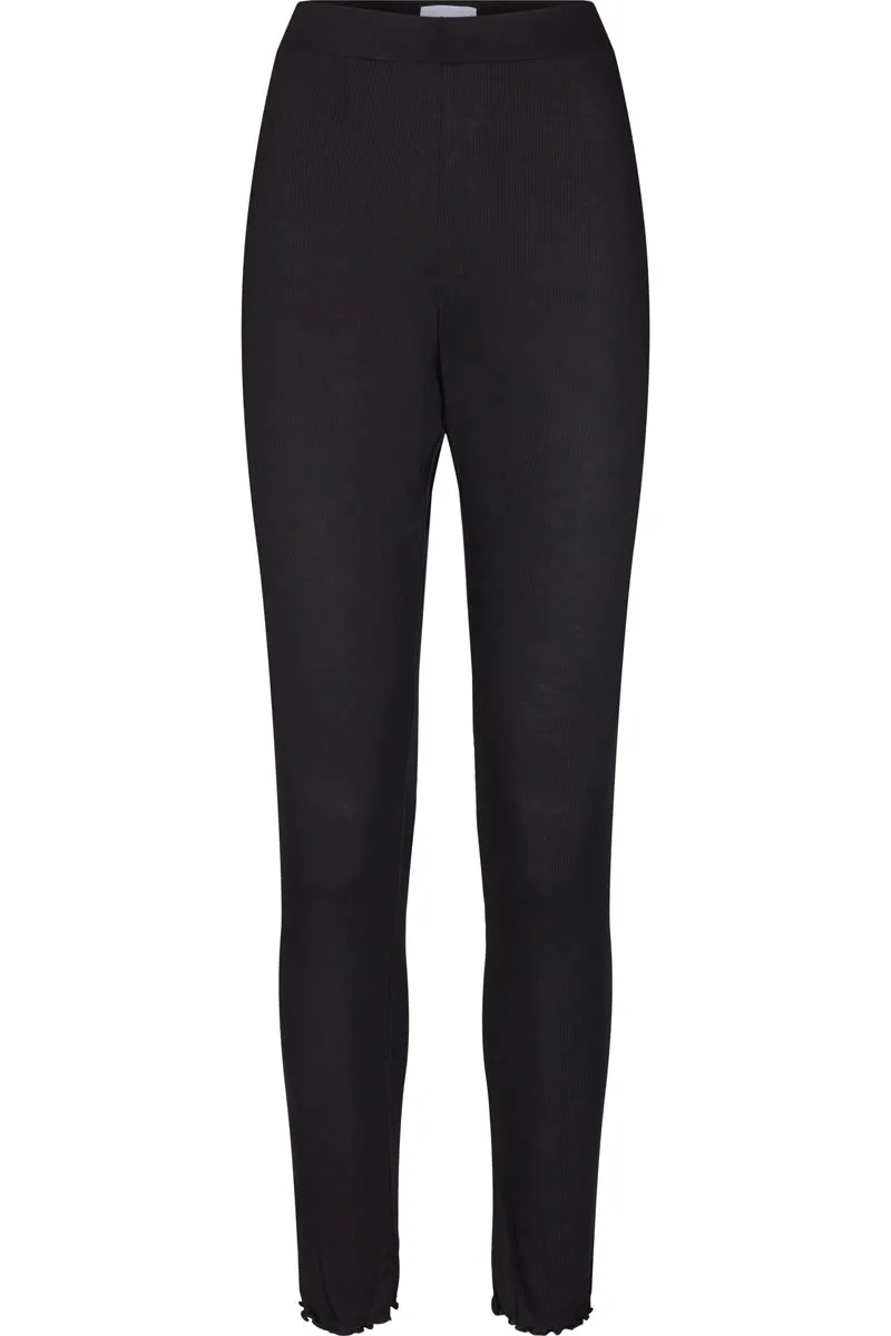 Natalia-Leggings | Black | Leggings fra Liberté