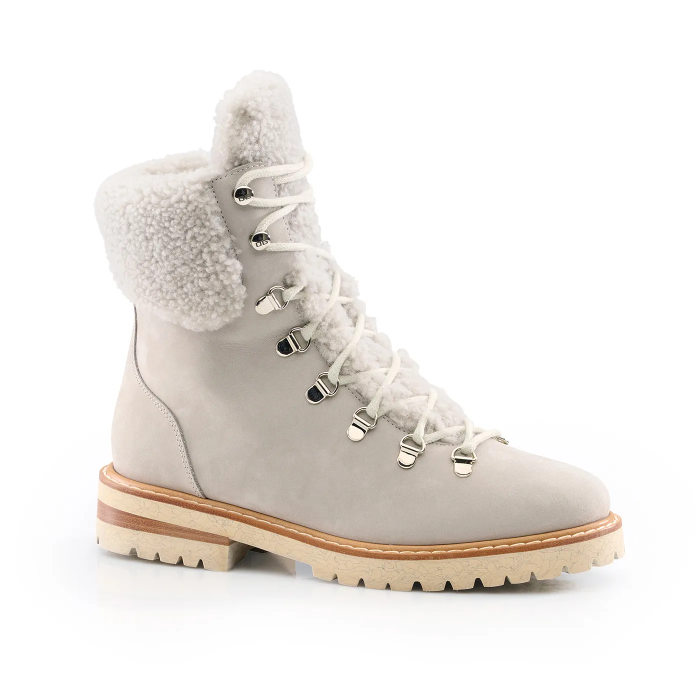 Niseko Suede Grey Shearling Boot