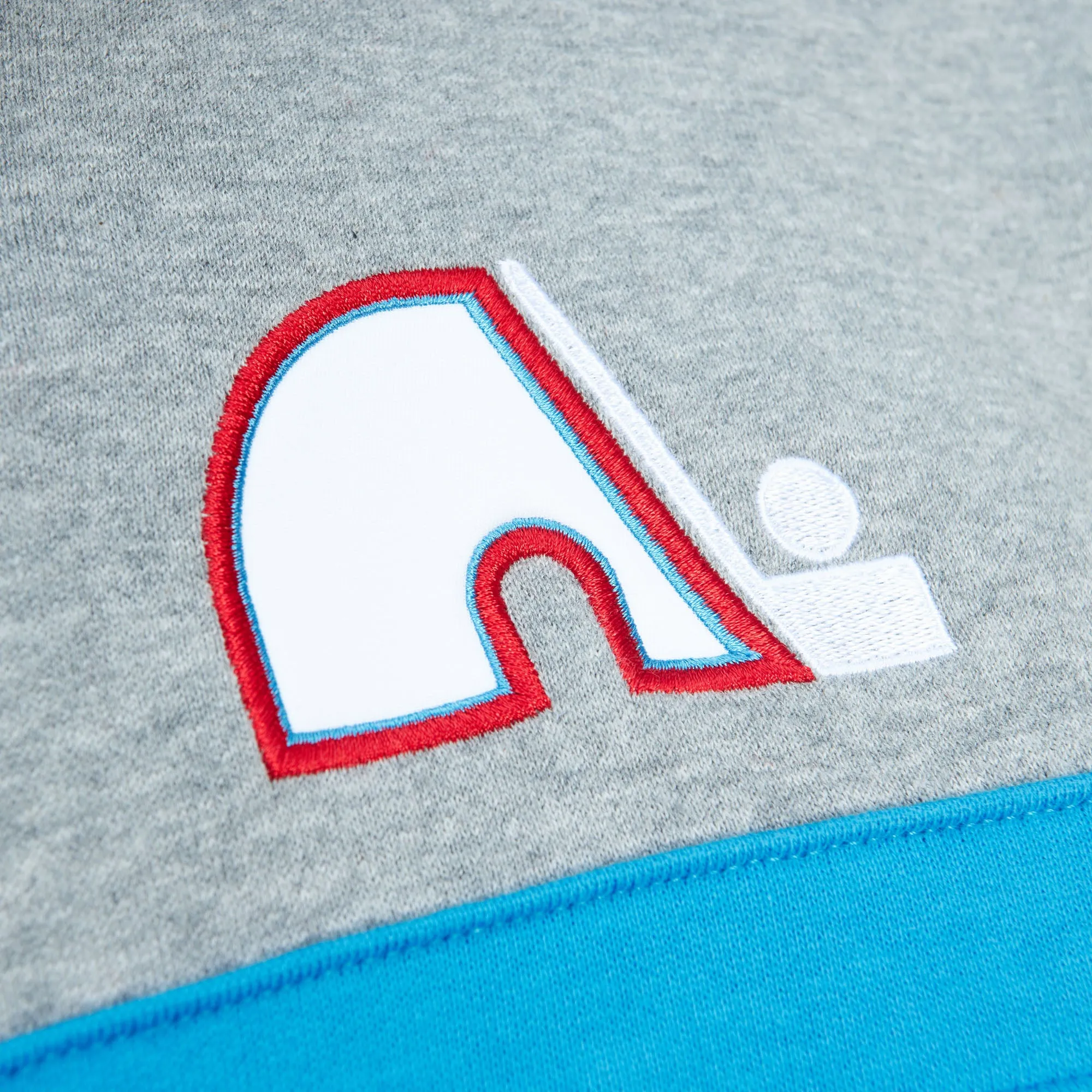 Nordiques Head Coach P/O Hoody - Red/Grey