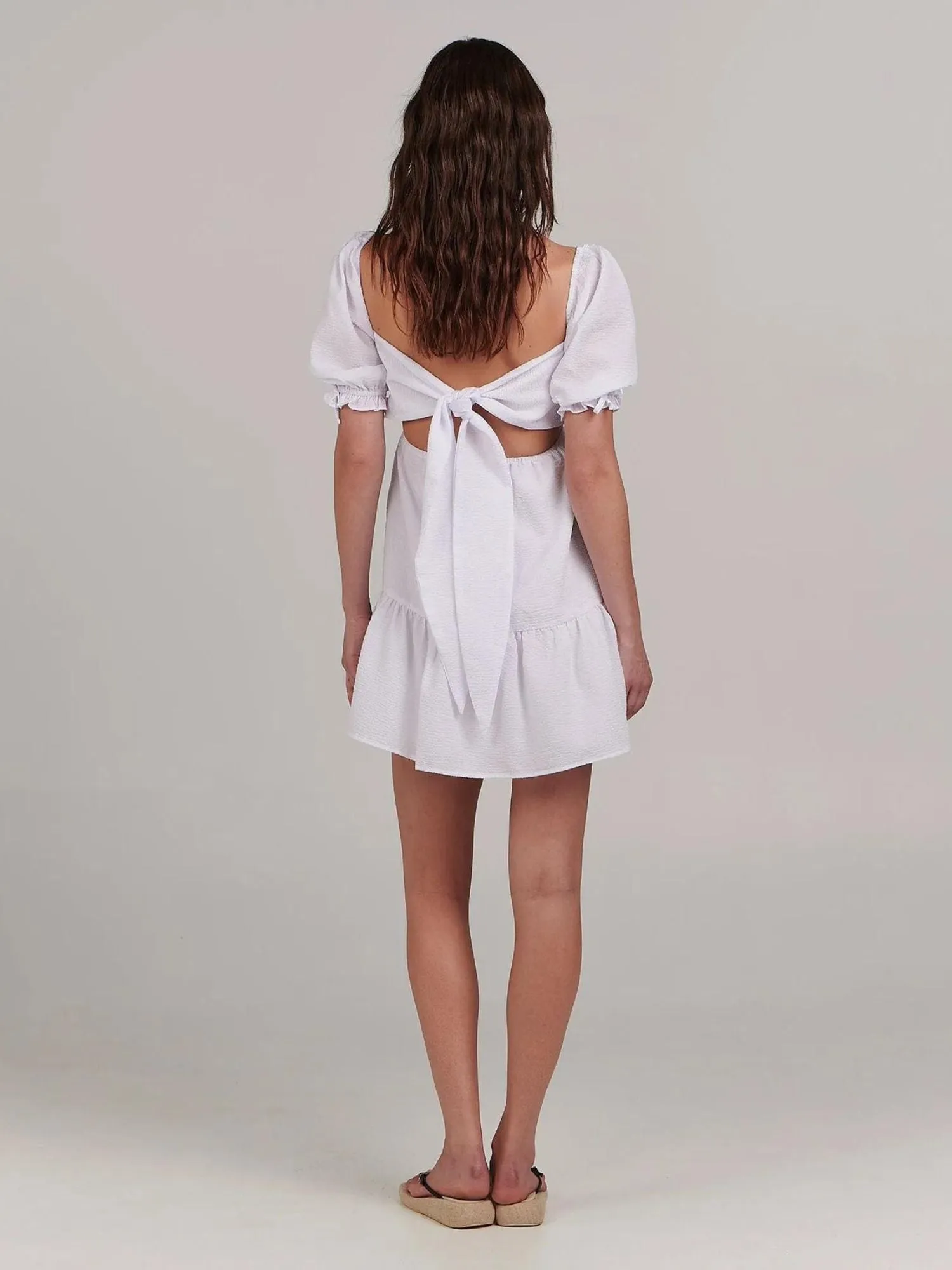 Olivia Mini Dress | White