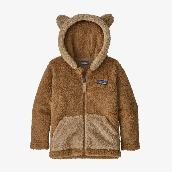 Patagonia Baby Furry Friends Hoody - Beech Brown