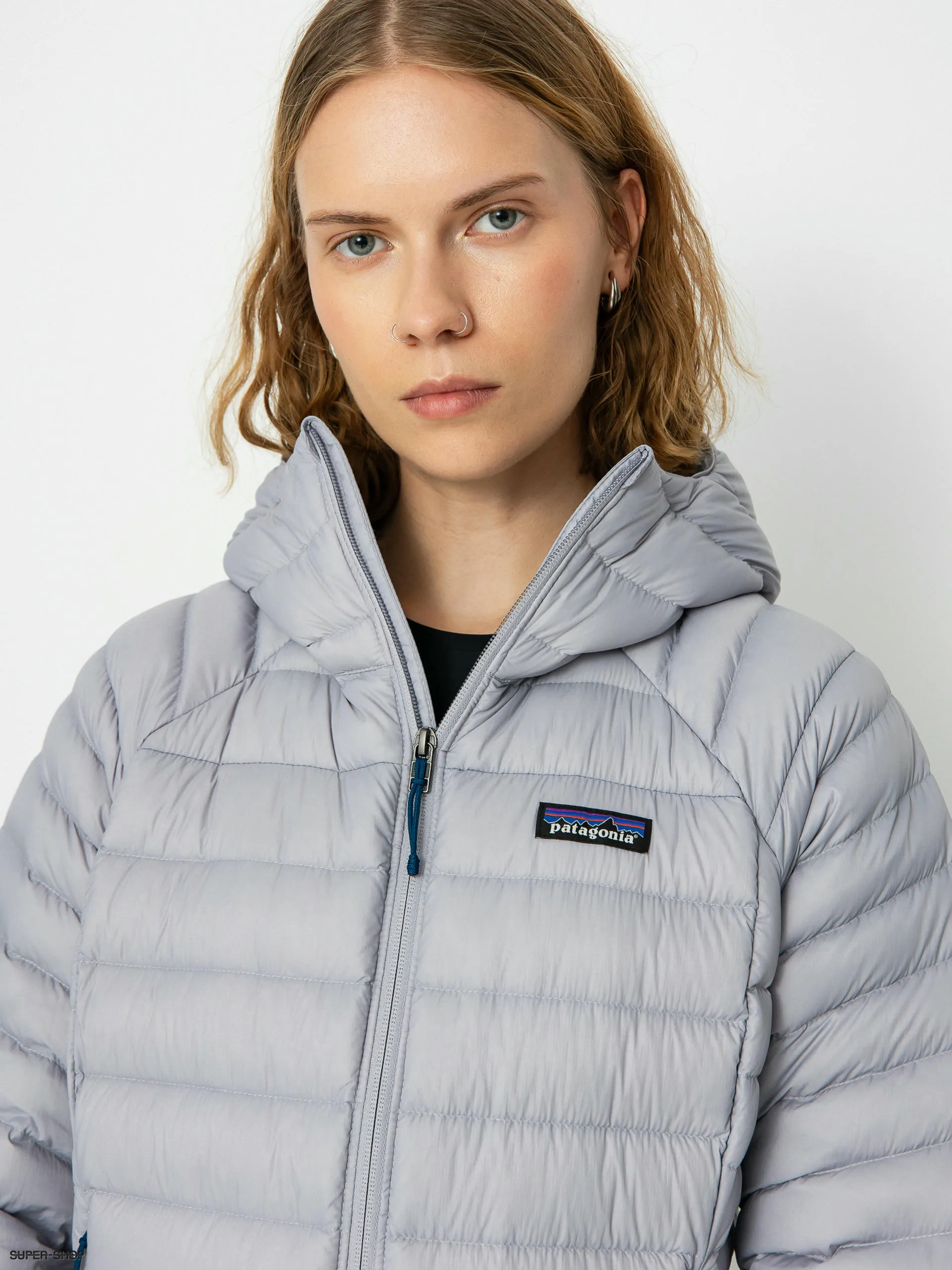 Patagonia Down Sweater Hoody Jacket Wmn (herring grey)