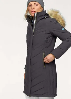 Polarino Quilted Water Repellent Coat | Kaleidoscope