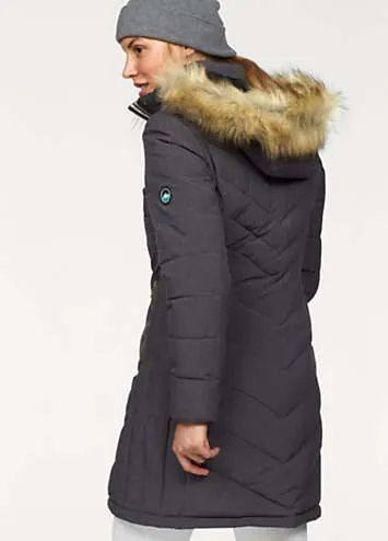 Polarino Quilted Water Repellent Coat | Kaleidoscope