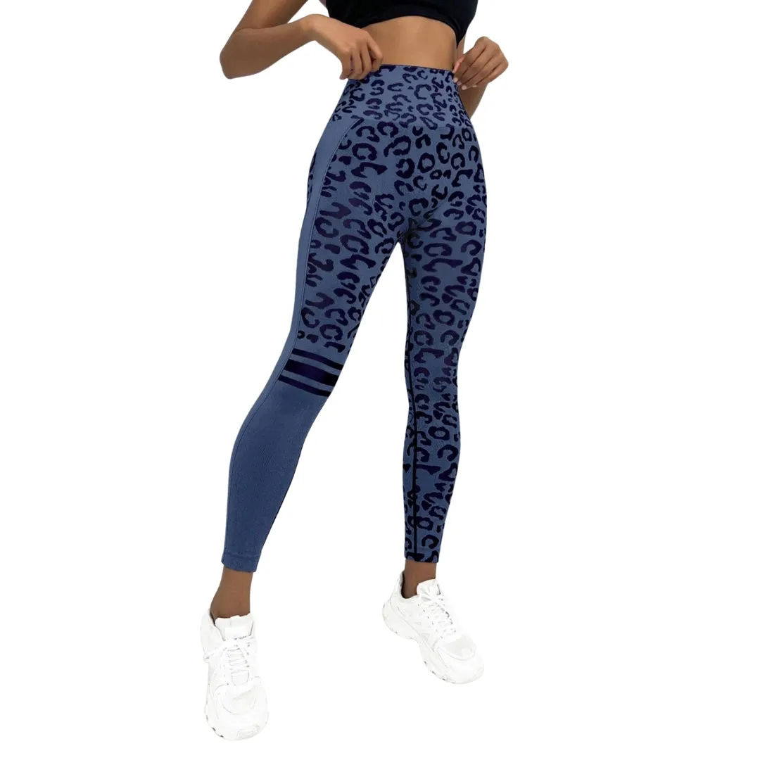 Quinn Contour Leopard Print Leggings