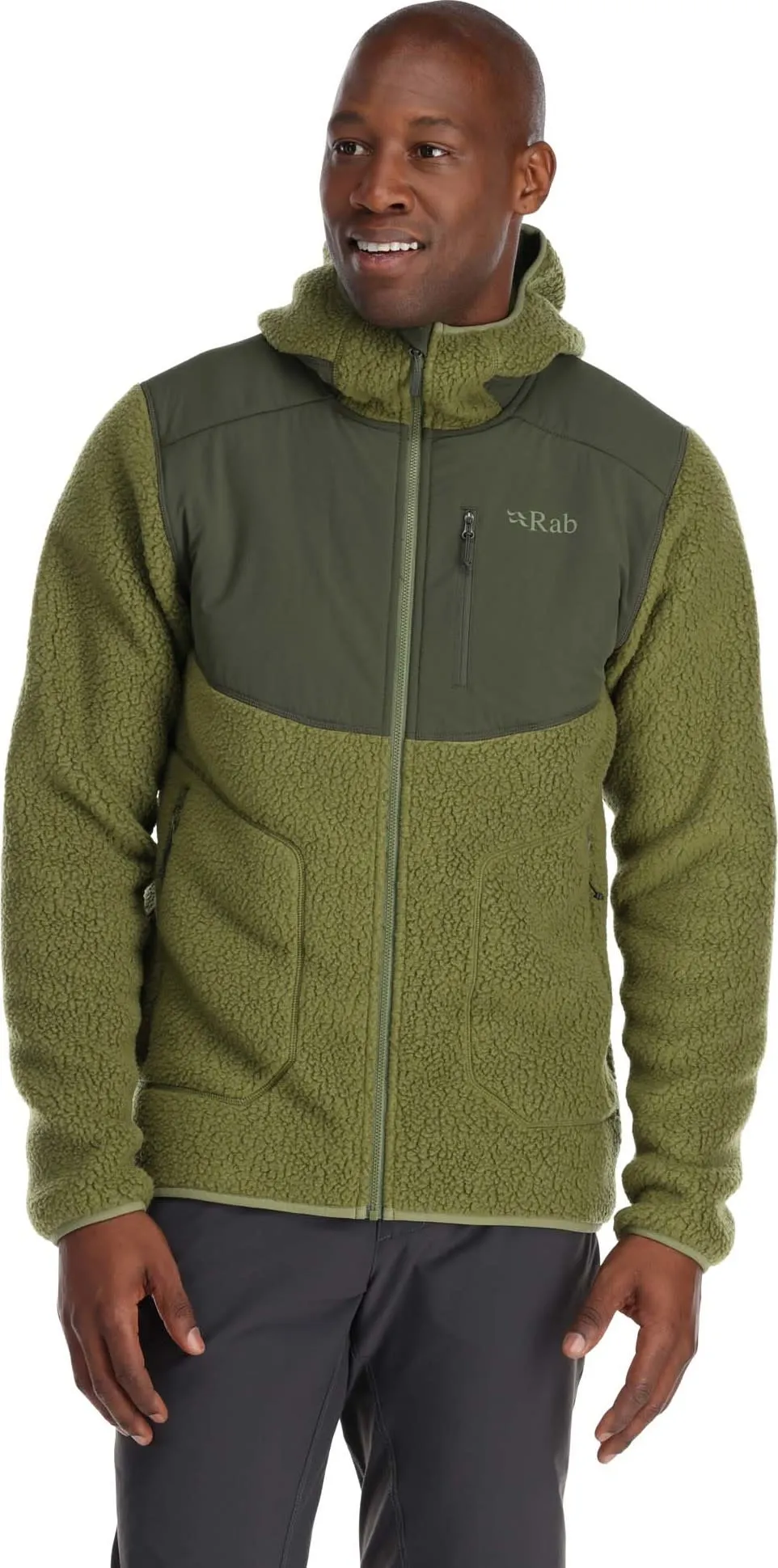 Rab Men's Outpost Hoody Chlorite Green | Buy Rab Men's Outpost Hoody Chlorite Green here | Outnorth