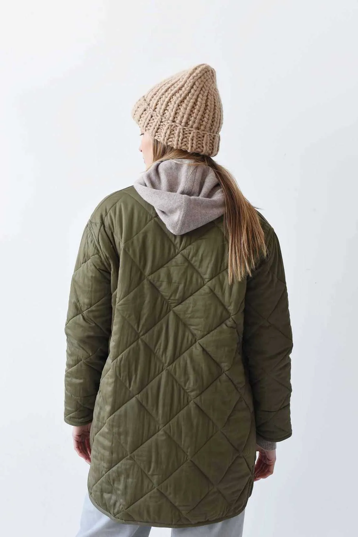 Sana Quilted Coat - Surplus