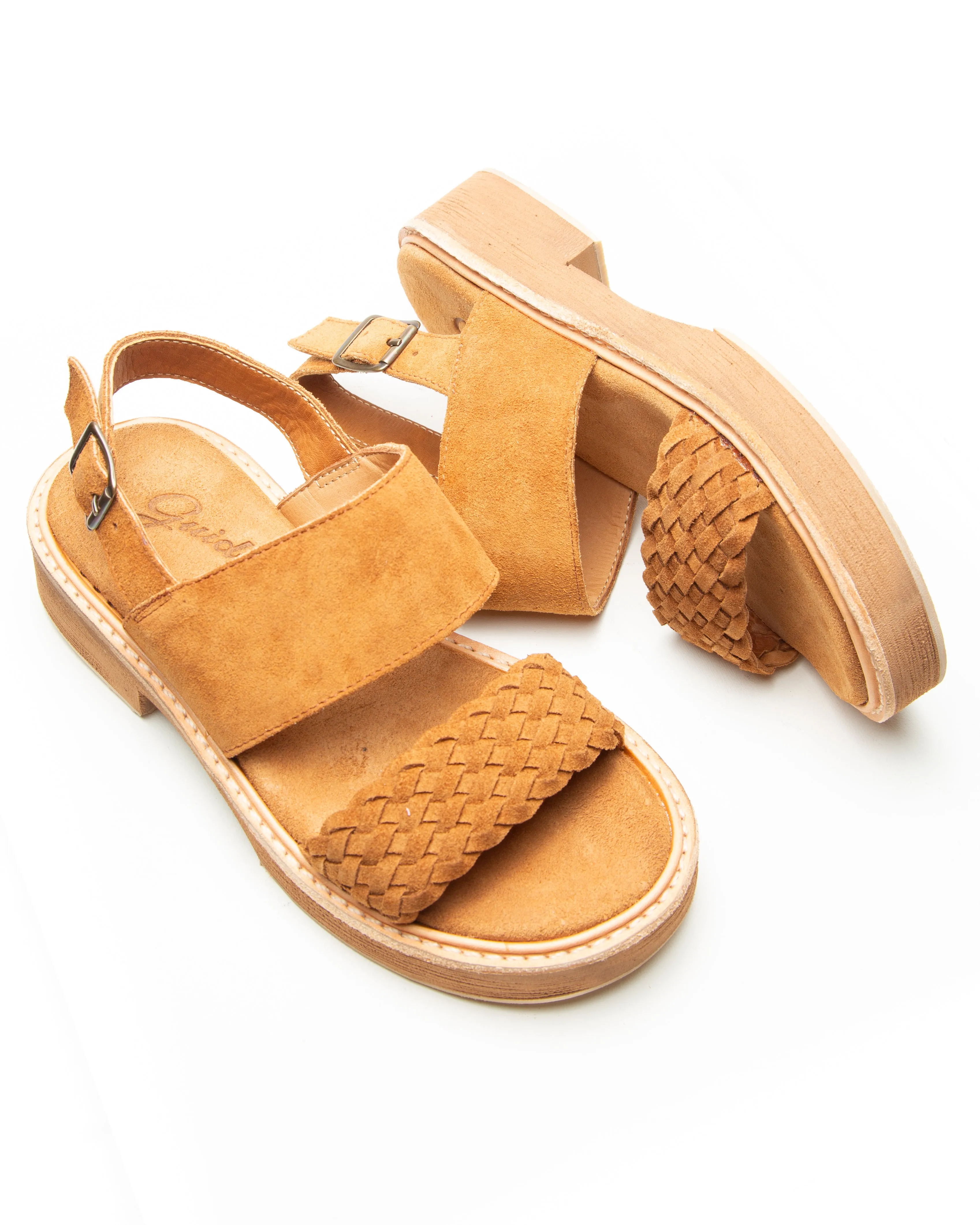 Sandal 137 Tan Suede