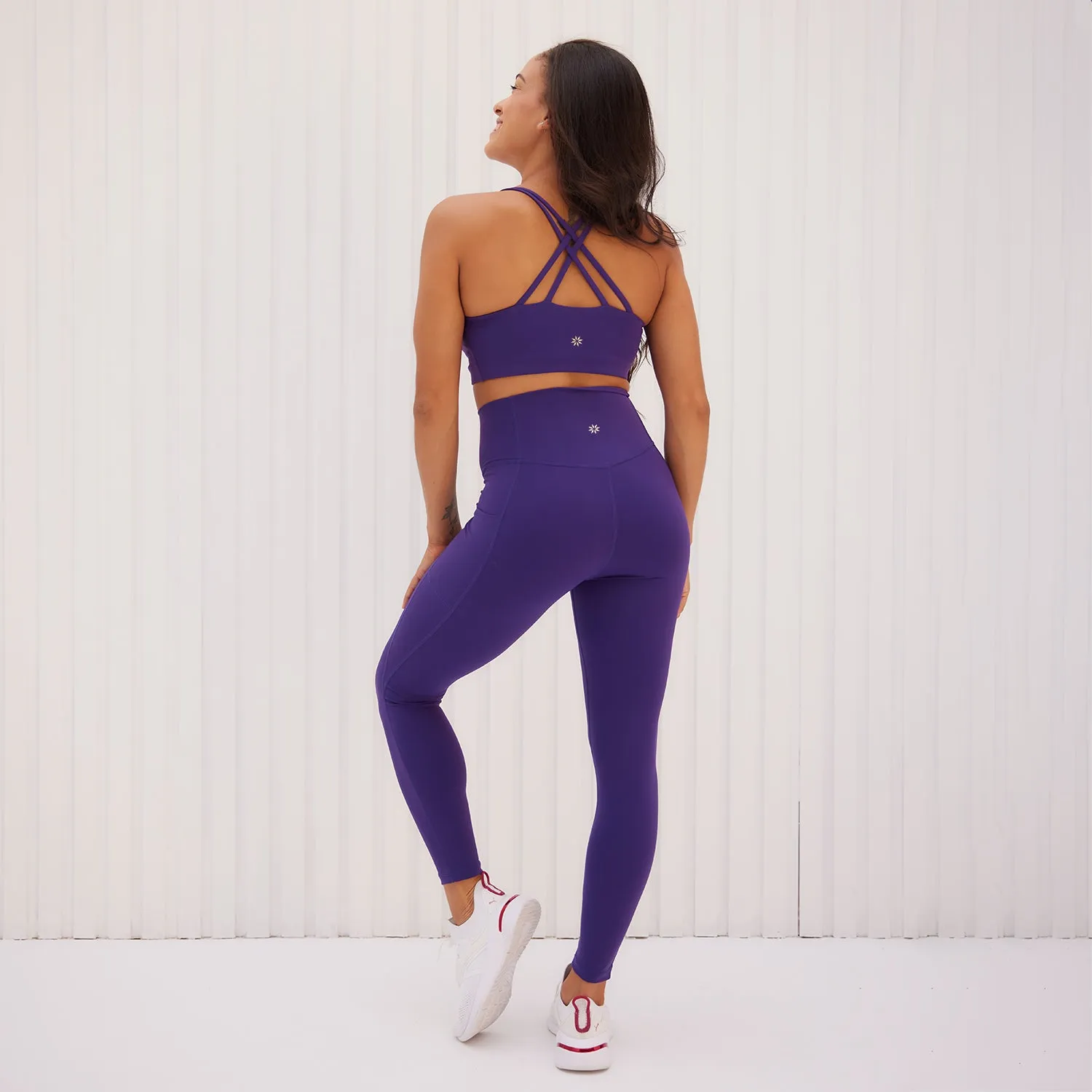 Serenity Pocket Legging in Grape - 24