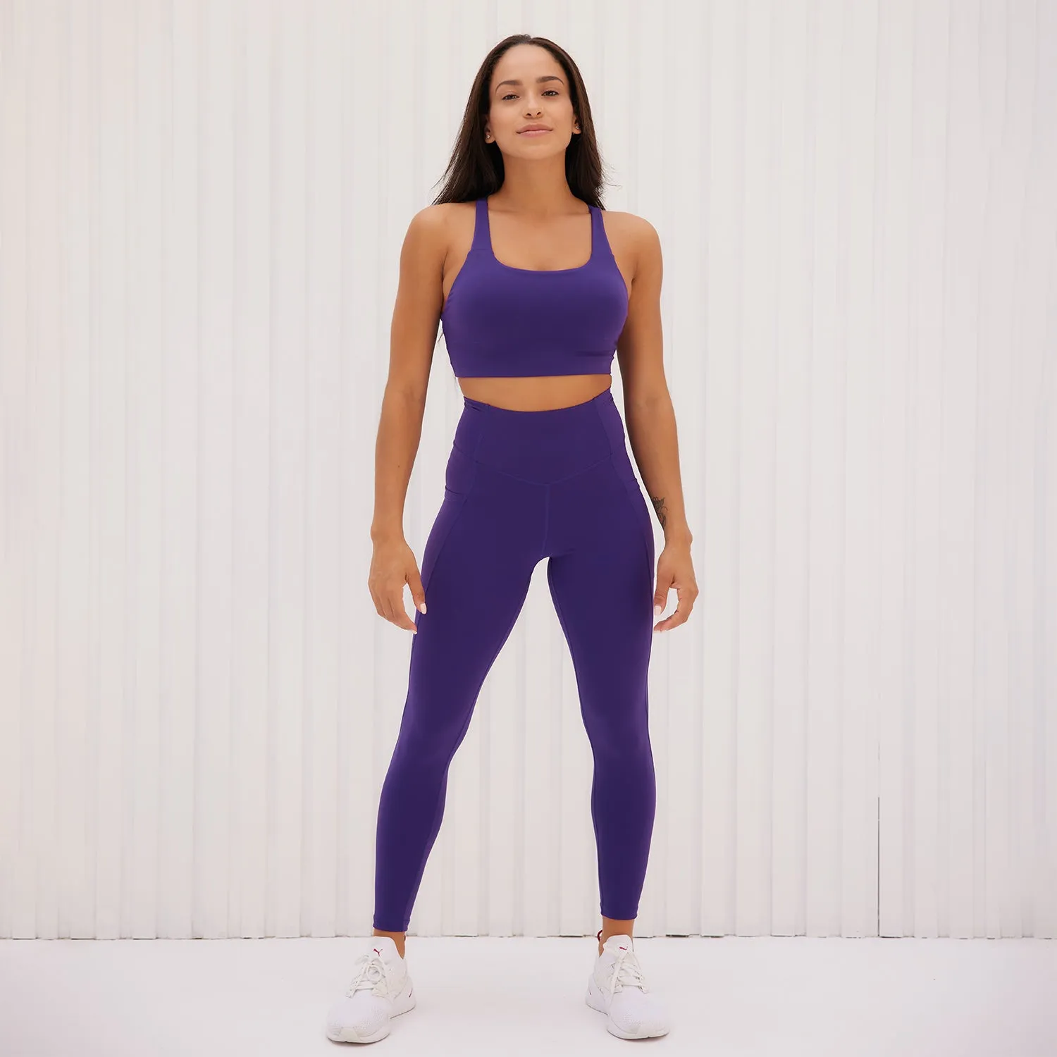 Serenity Pocket Legging in Grape - 24