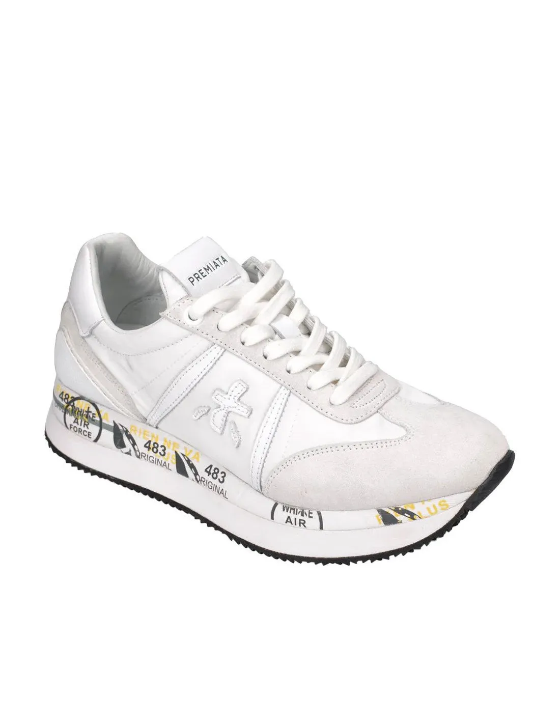 Sneakers Premiata donna Conny 5617 bianche