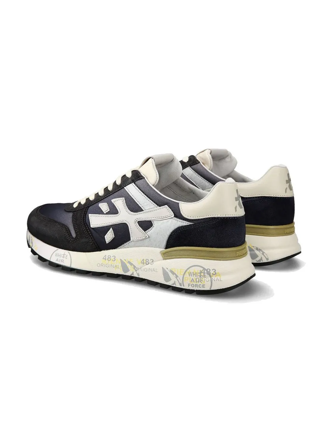 Sneakers Premiata uomo Mick 6618 nere