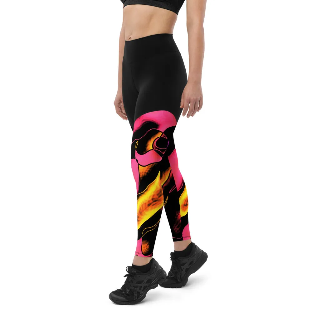 Sports Leggings Pretty Pink