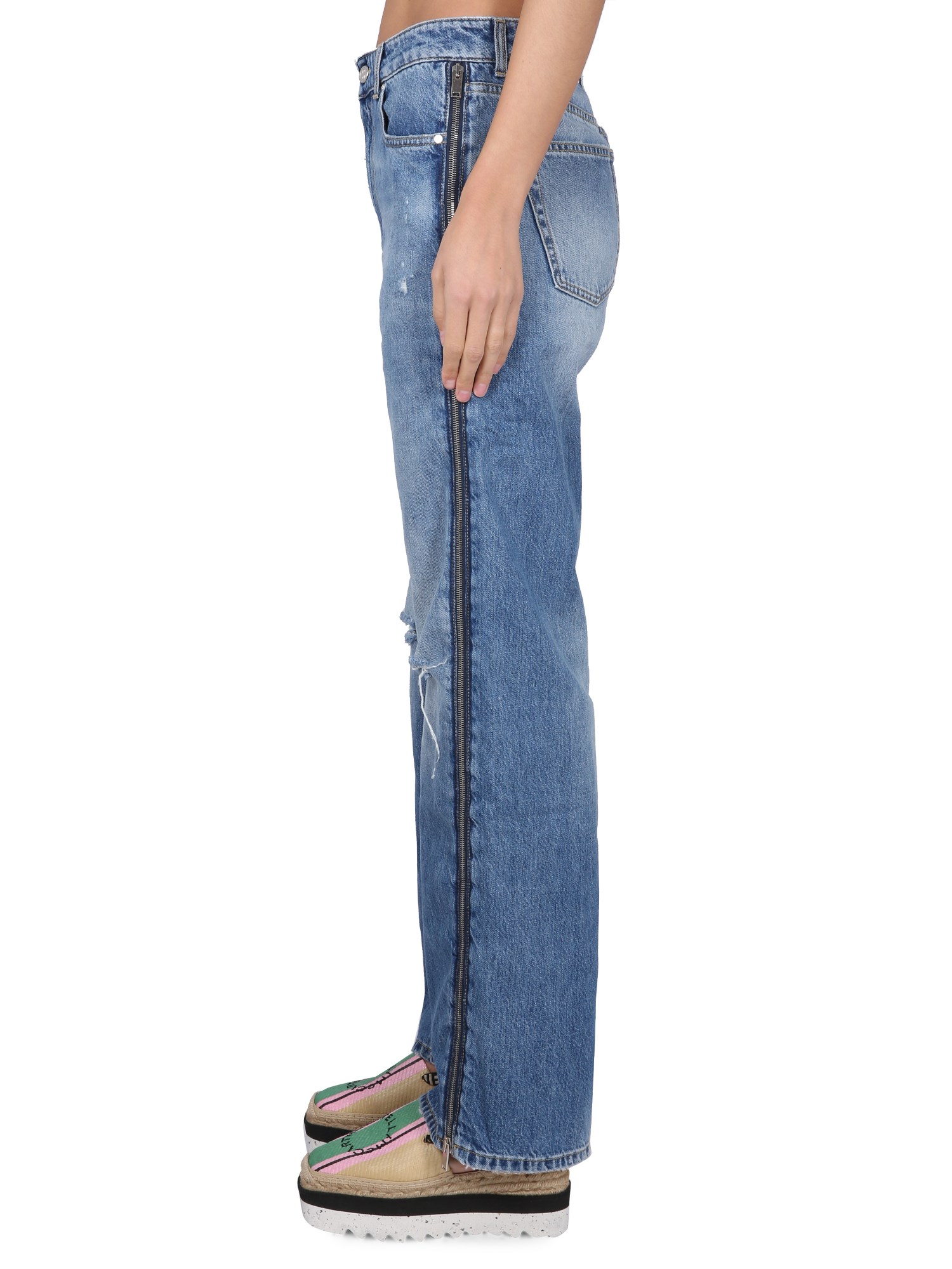 STELLA McCARTNEY    COTTON DENIM JEANS