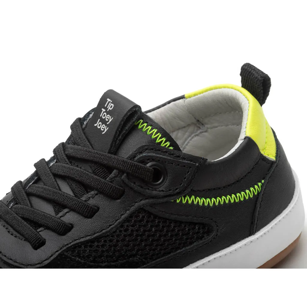 Step Sneakers - Black / Black / Amarelo Neon