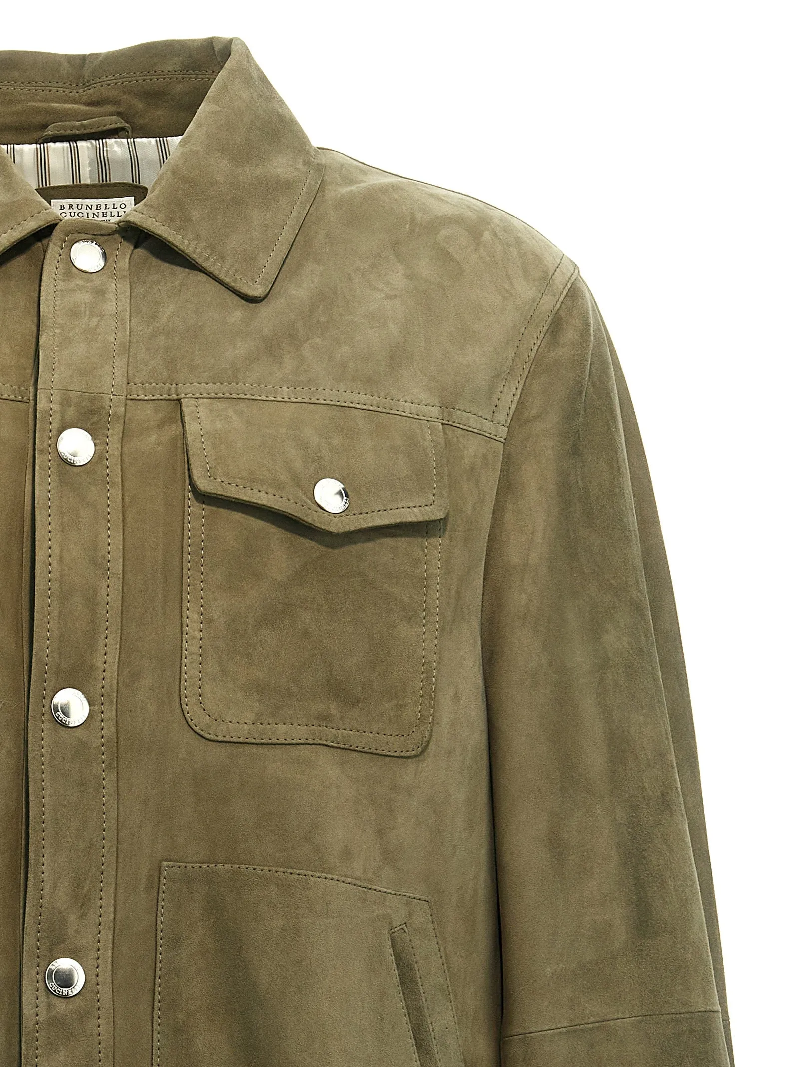 Suede Jacket Casual Jackets, Parka Green