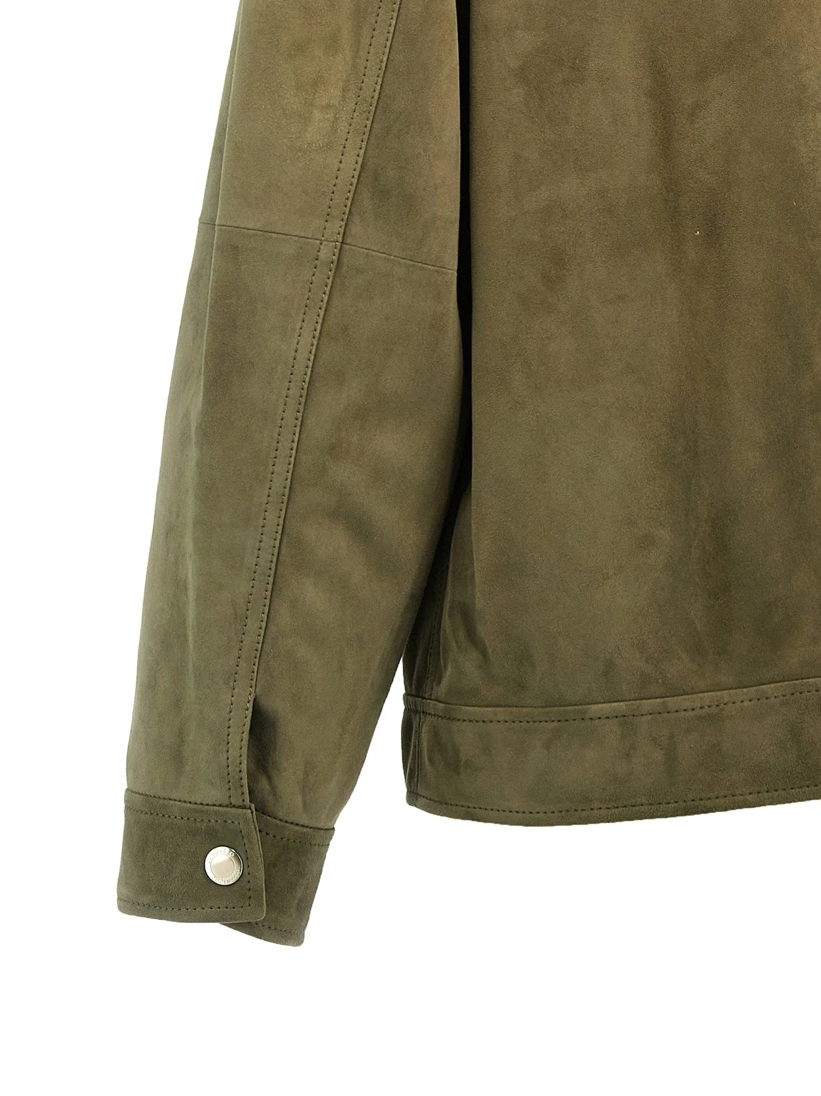 Suede Jacket Casual Jackets, Parka Green