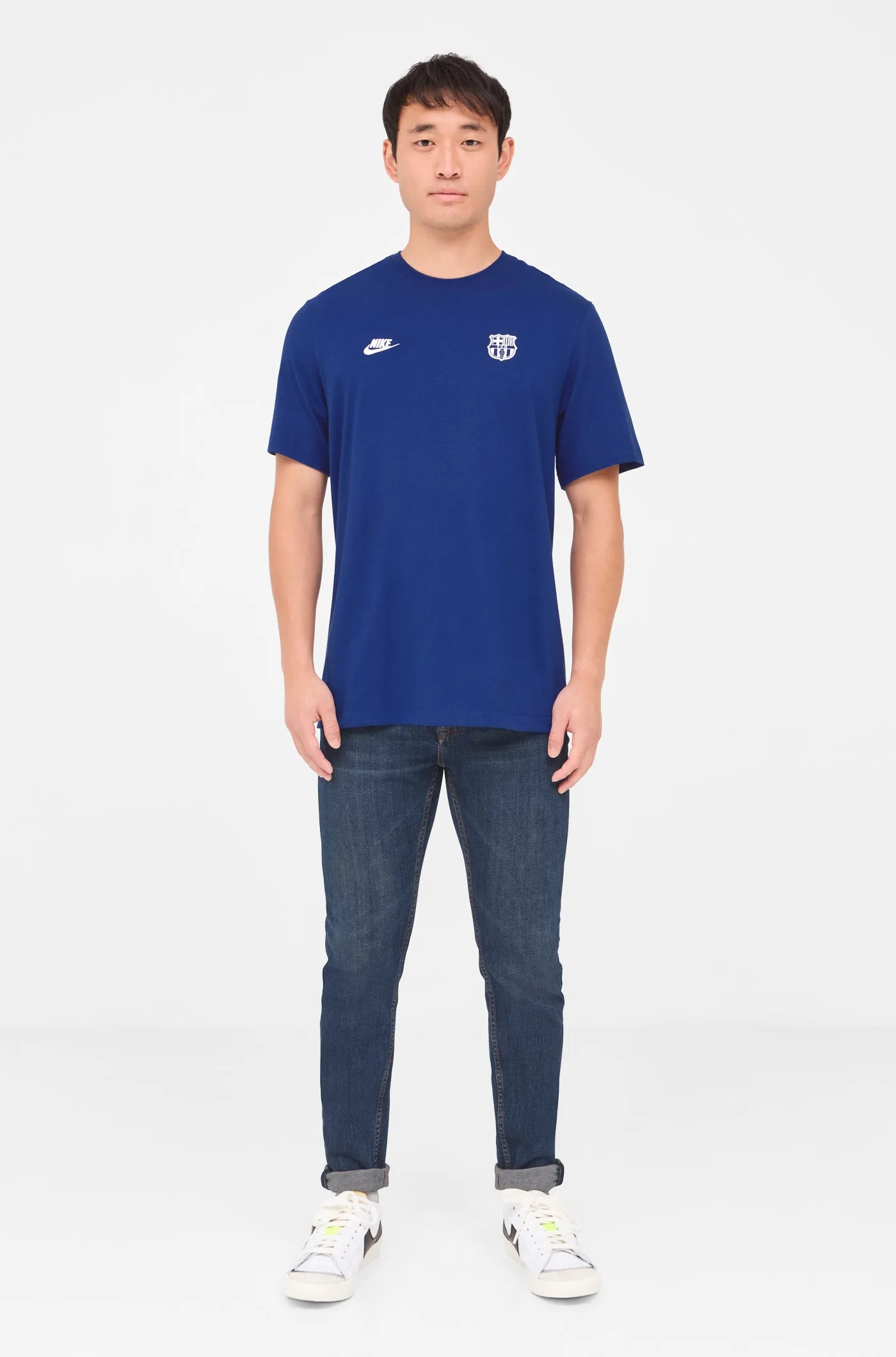 T-shirt blue shield Bara Nike