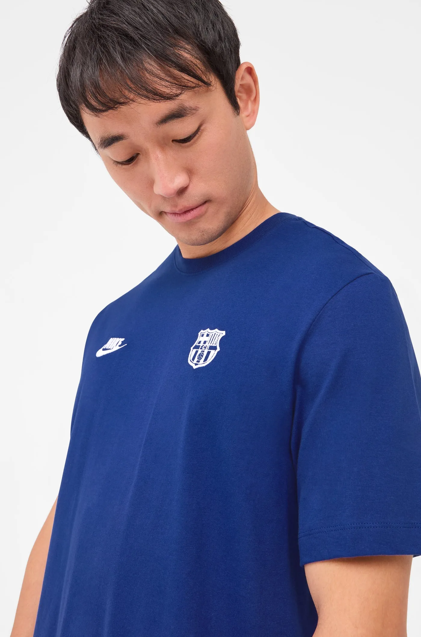 T-shirt blue shield Bara Nike