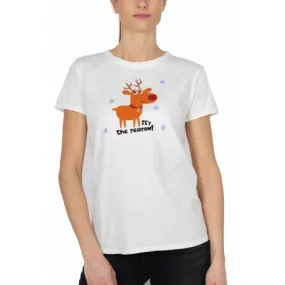 T-SHIRT STAMPA NATALIZIA, BURRO