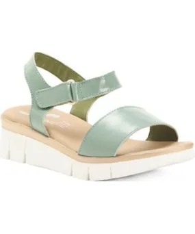 Tj Maxx Patent Leather One Band Wedge Sandals For Women