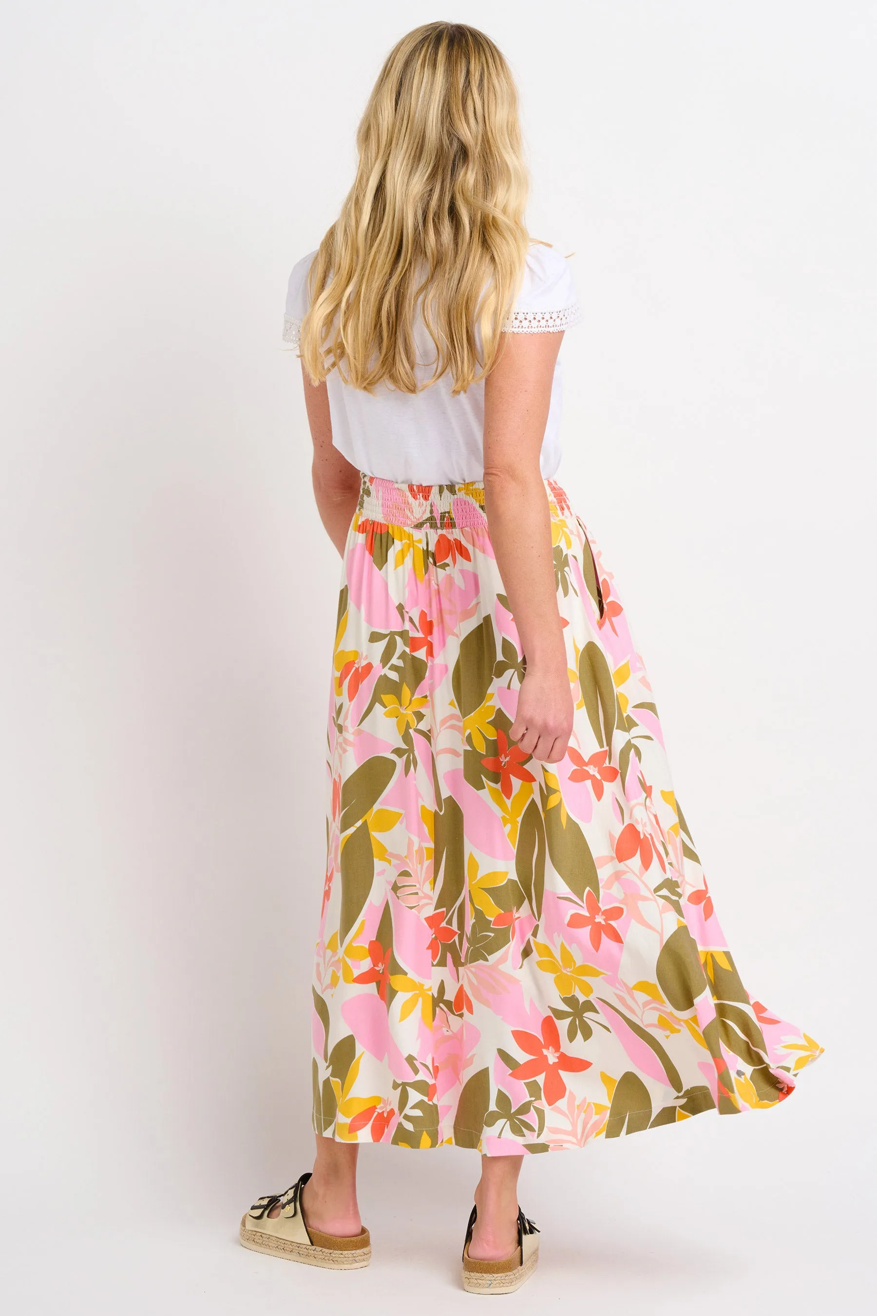 Tropical Palm Skirt