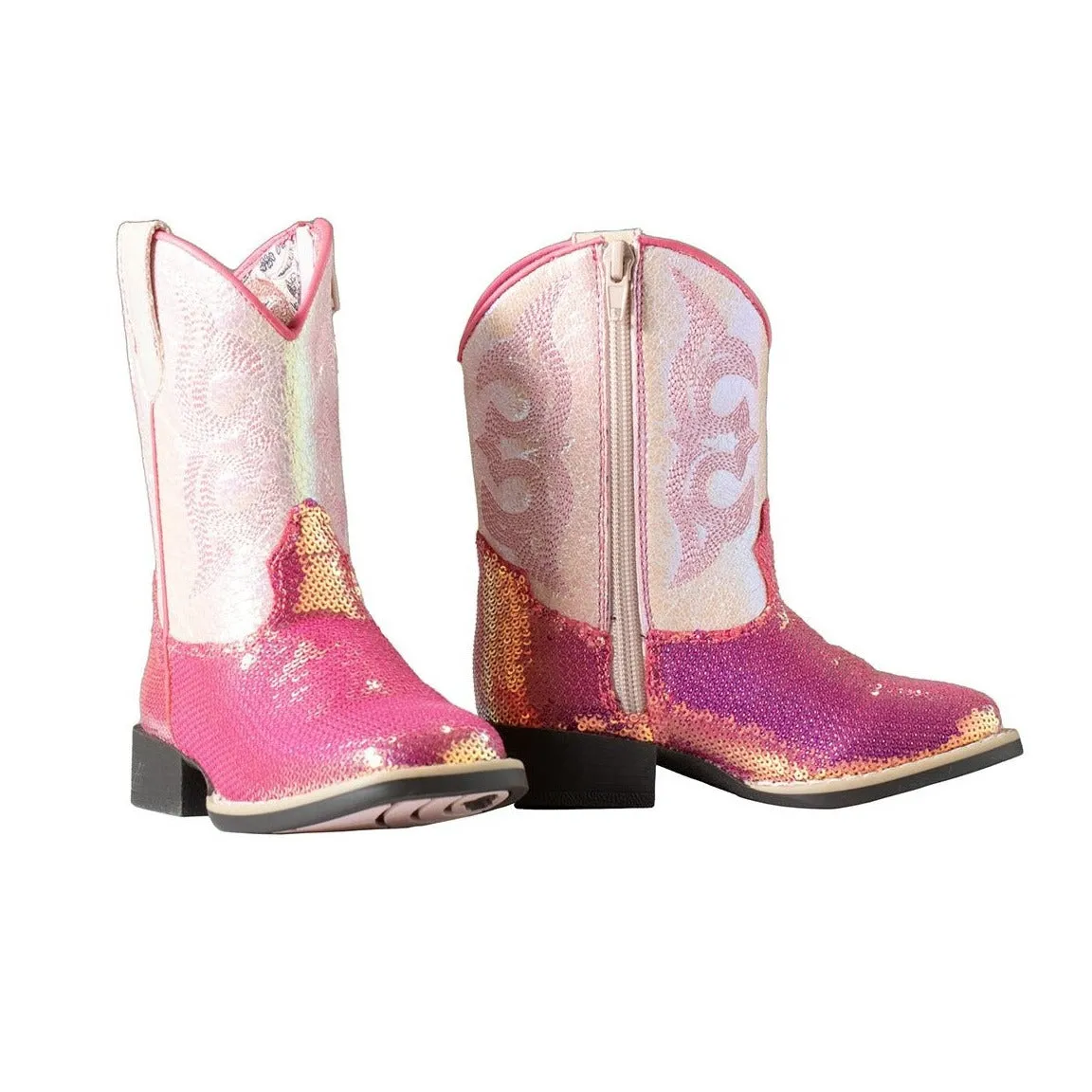 Twister Girl's Pink Krissy Toddler Boot