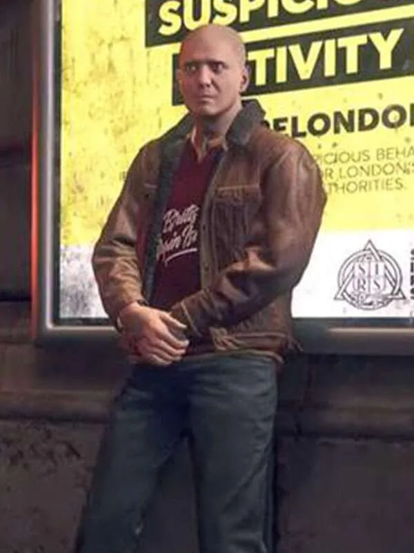 Watch Dogs Legion Leather Jacket - New American Jackets