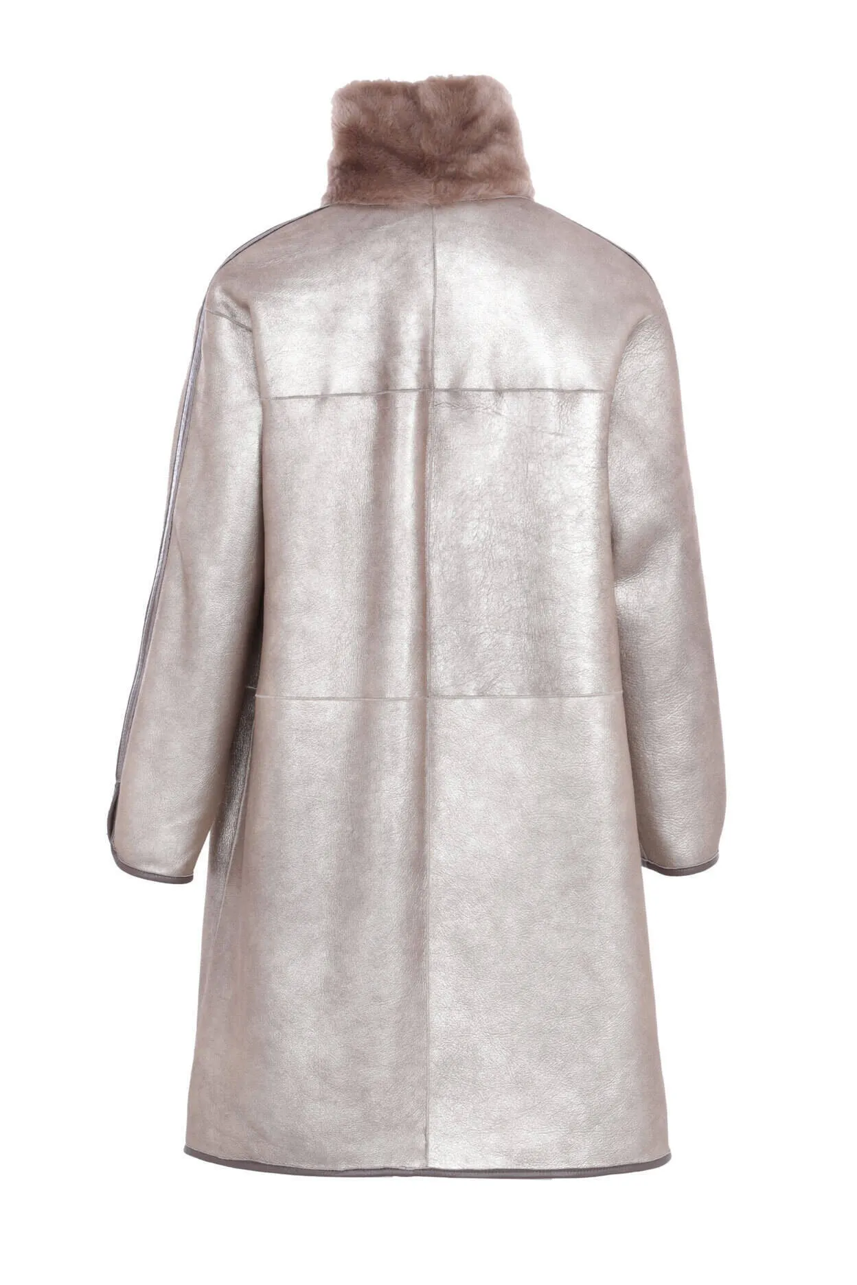 Women's reversible sheepskin coat gaby