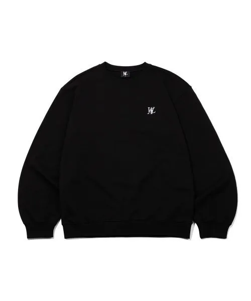 WOOALONG  |Crew Neck Unisex Street Style Long Sleeves Plain Cotton