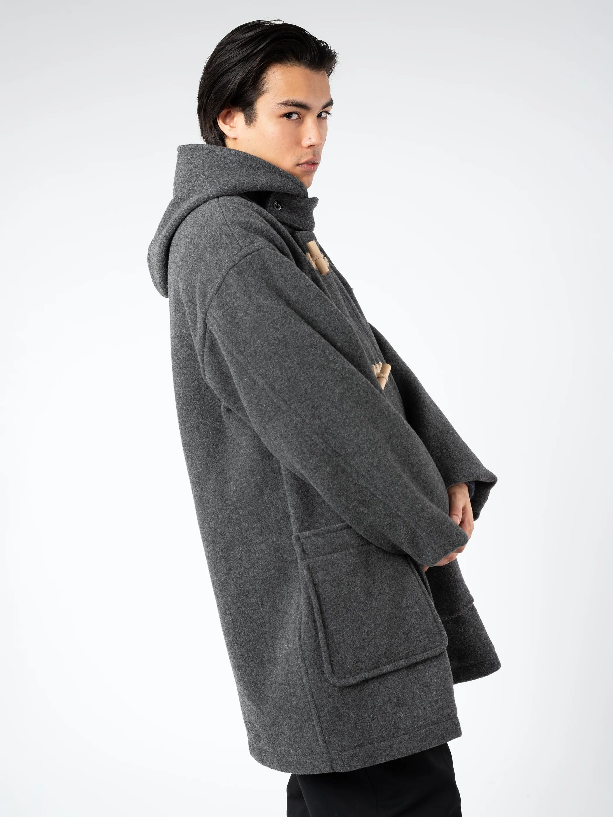 Wool Light Pile Duffle Coat