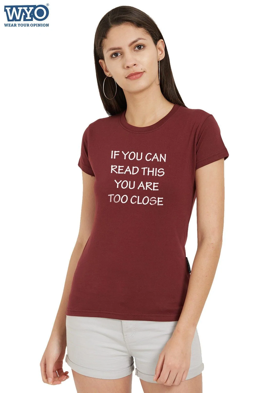 You are too close Women Tshirt